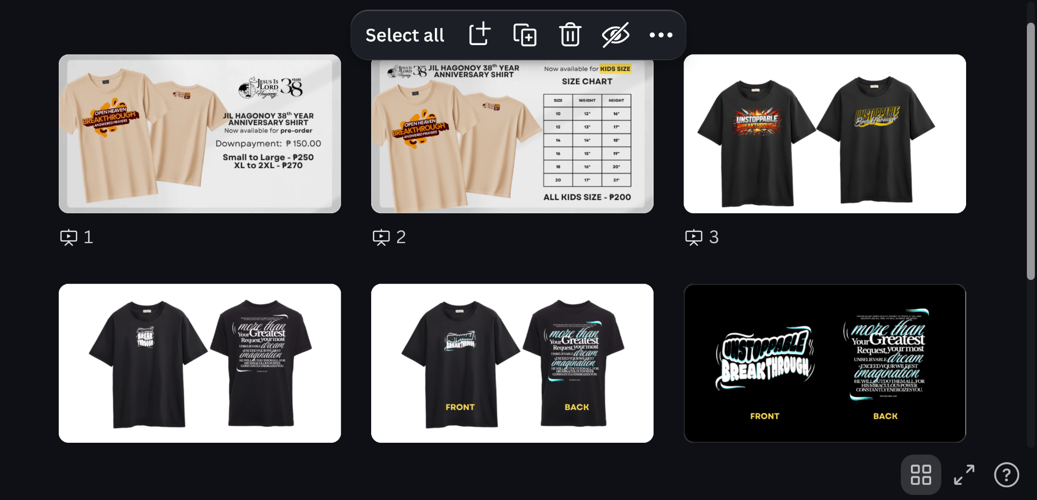 Merchandise & Apparel Design